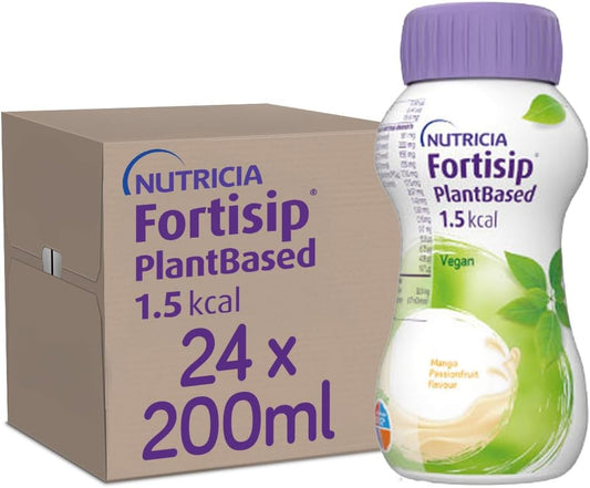 Fortisip Plant-Based Mango & Mocha Fruit 200Ml, Pack Of 24