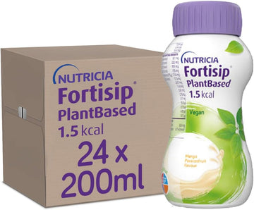 Fortisip Plant-Based Mango & Passion Fruit Drink 1.5Kl, 200Ml, Pack Of 24
