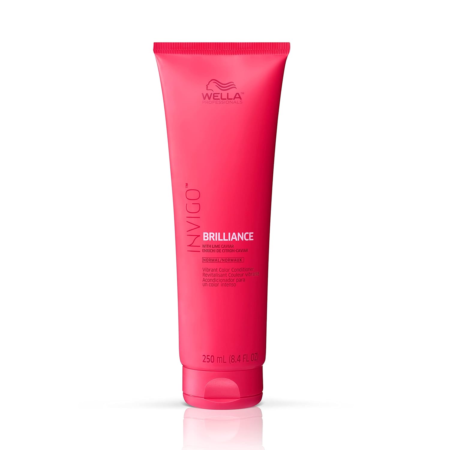 Wella Professionals Invigo Brilliance Conditioner For Fine/Normal Colored Hair, Moisturizing & Color Vibrancy, 8.4 Oz