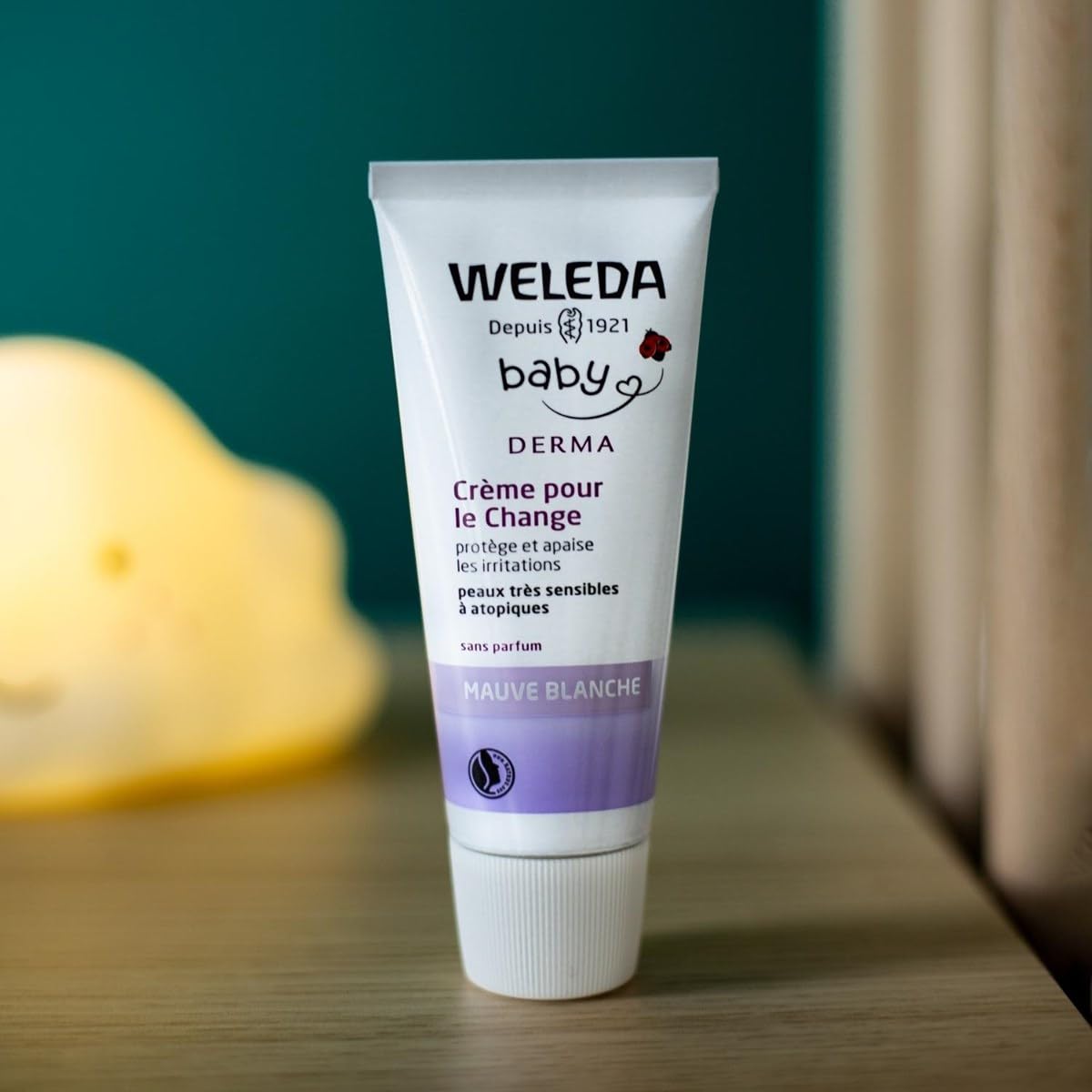 Weleda Baby White Mallow Diaper Care Cream, 1.7 Fluid Ounce, Fragrance Free Plant Rich Protection with White Mallow, Pansy, Sesame and Coconut Oils : Everything Else