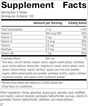 Standard Process Catalyn Gf - Gluten-Free Foundational Support For General Wellbeing With Vitamin D, Vitamin C, Vitamin A, Thiamine, Riboflavin, Vitamin B6, Magnesium Citrate, And More - 360 Tablets