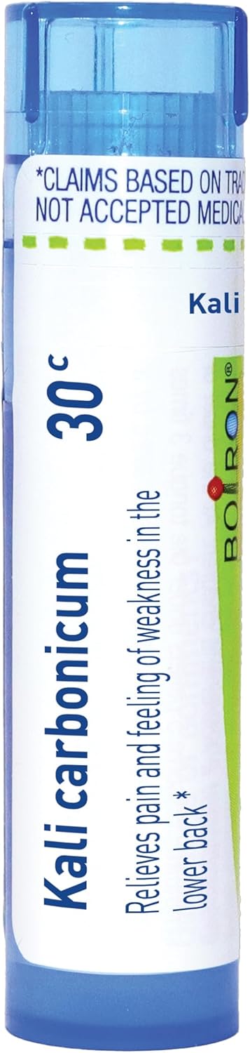 Boiron Kali Carbonicum 30C Homeopathic Medicine For Colds - 80 Pellets