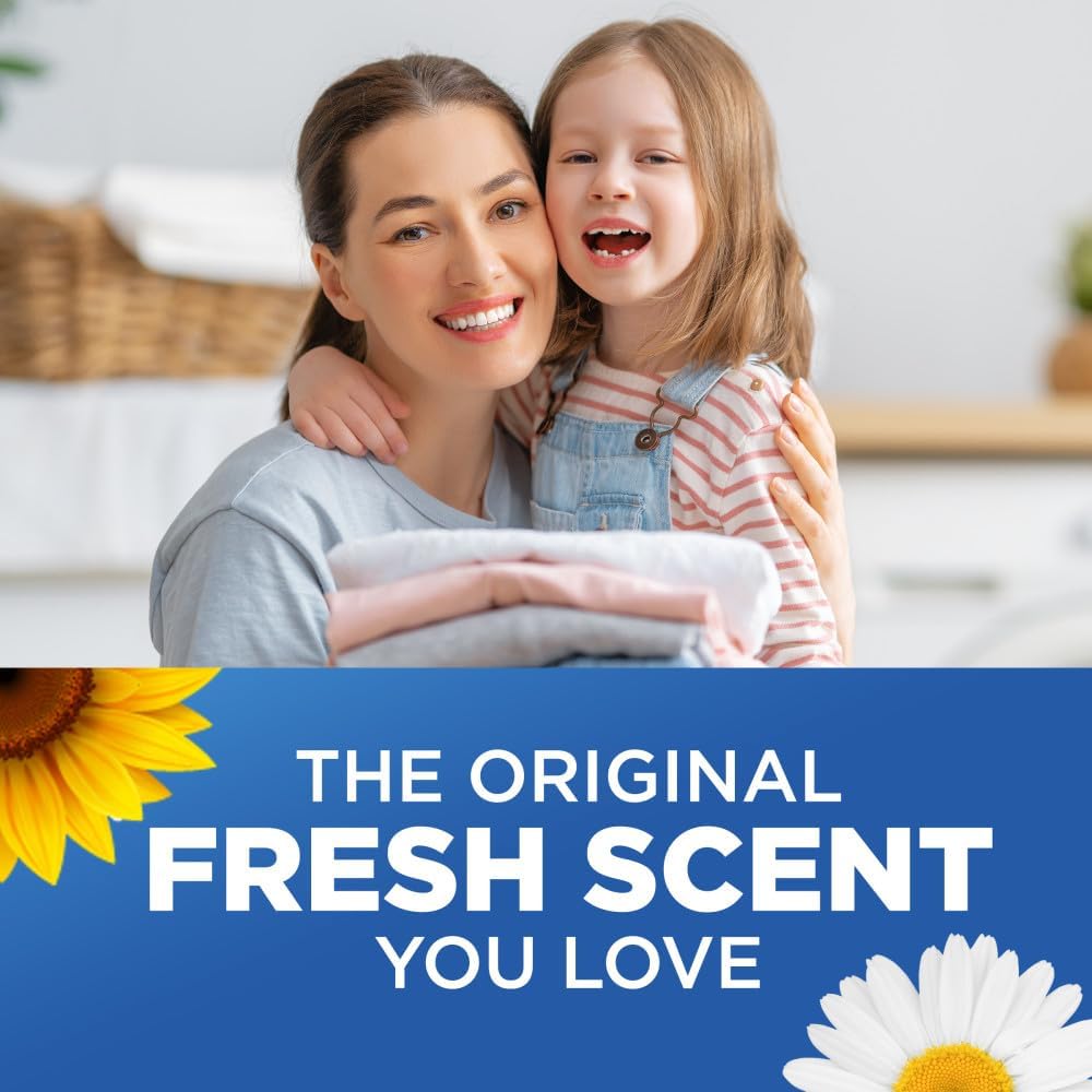 Arm & Hammer Plus OxiClean Fresh Scent, 128 Loads Liquid Laundry Detergent, 166.5 Fl oz : Health & Household