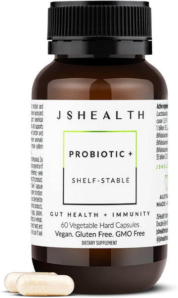 Jshealth Vitamins Gut Health And Immunity Formula | Probiotics For Women And Men | Shelf Stable Probiotic Supplement For Digestive Health And Immune Support (30)