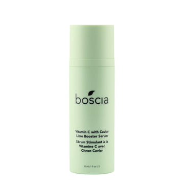 Boscia Vitamin C With Caviar Lime Booster Serum - Vegan, Cruelty-Free, Natural & Clean Skin Care - Vitamin C Serum With Aha-Rich Caviar Limes - For All Skin Types - 1 Fl Oz