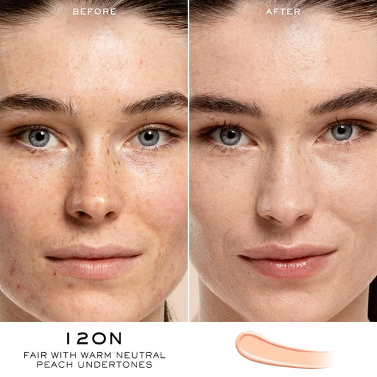 Lancôme Teint Idole Ultra Wear Care & Glow Serum Concealer - Medium Buildable Coverage & Natural Glow Finish - Up To 24H Hydration