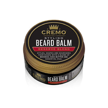 Cremo Styling Beard Balm, Distiller'S Blend (Reserve Collection), Nourishes, Shapes And Moisturizes All Lengths Of Facial Hair, 2 Ounce