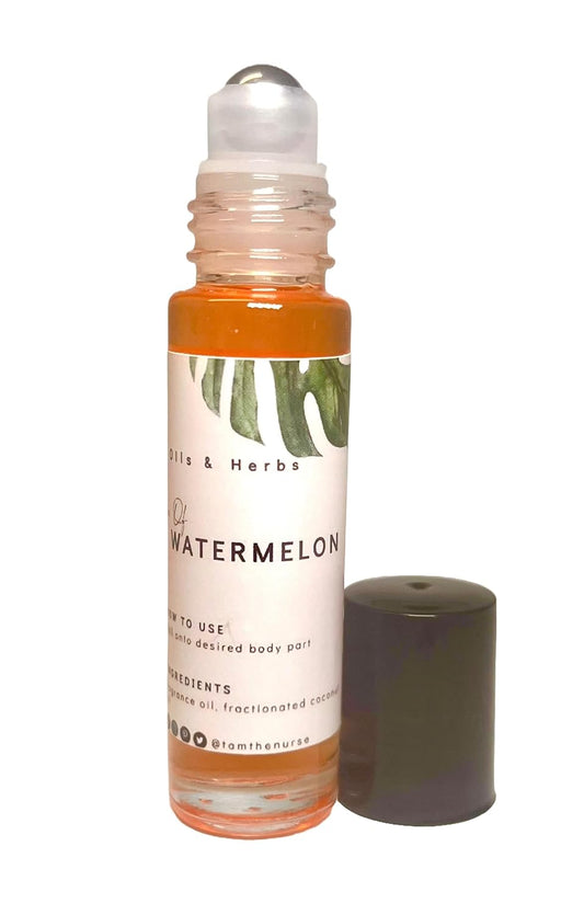 Watermelon Perfume Oil Roll-On - Long Lasting Cruelty Free, Alcohol Free : Handmade Products