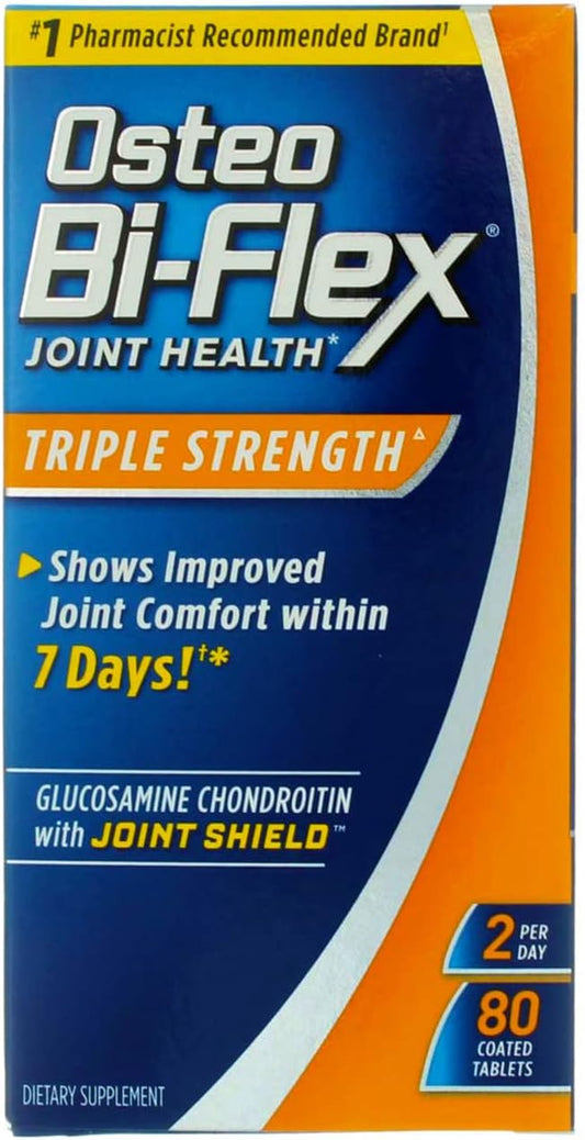 Osteo Bi ex Advanced Triple Strength Coated Tablets 80 Ea