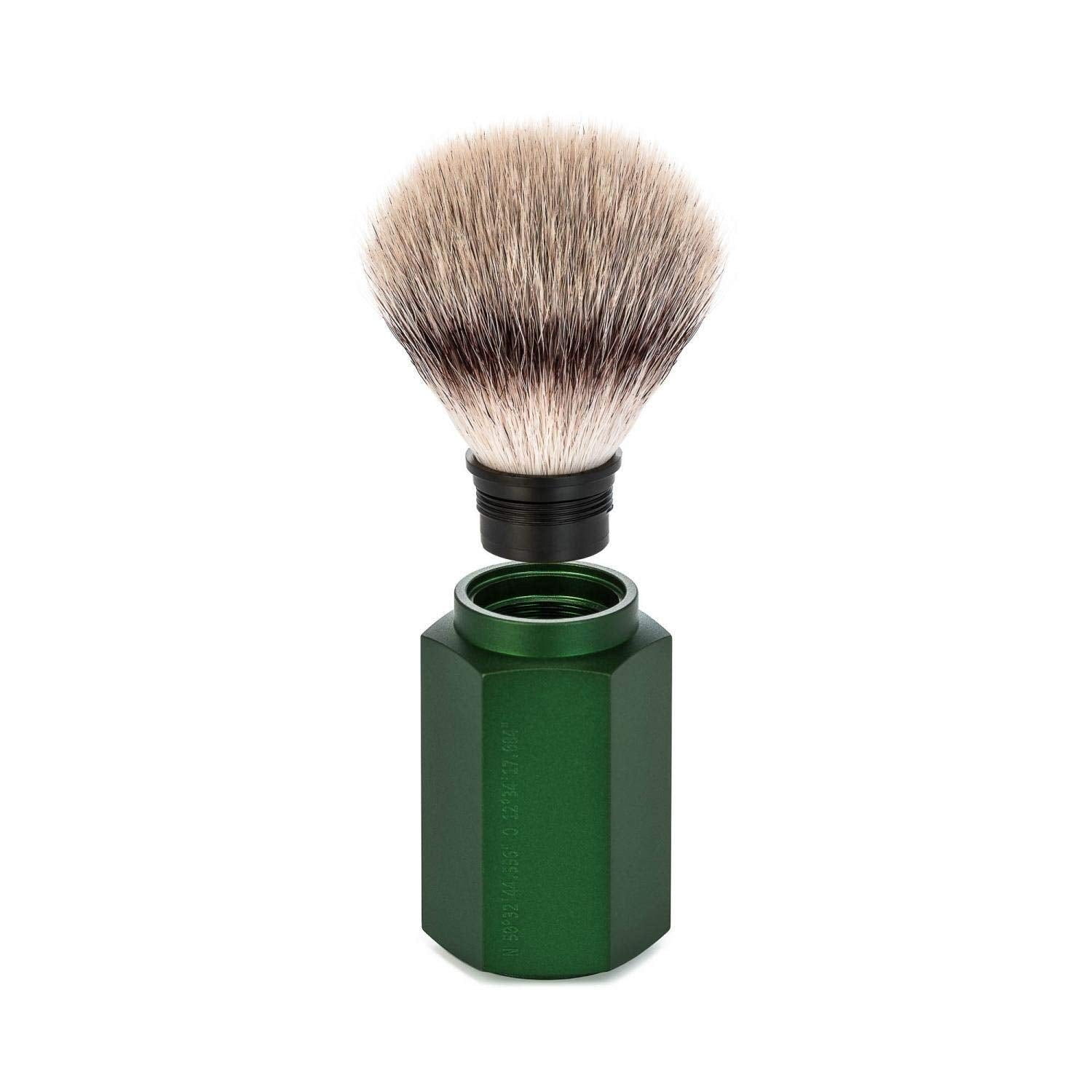 Mühle Hexagon Silvertip Fiber Luxurious Natural Grooming Shaving Brush : Beauty & Personal Care