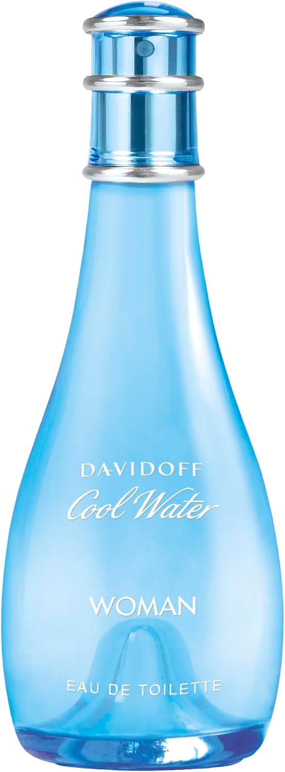 Davidoff Cool Water Women, Eau De Toilette, Floral And Fruity Aroma, Fresh Fragrance, Medium Longevity, 100Ml