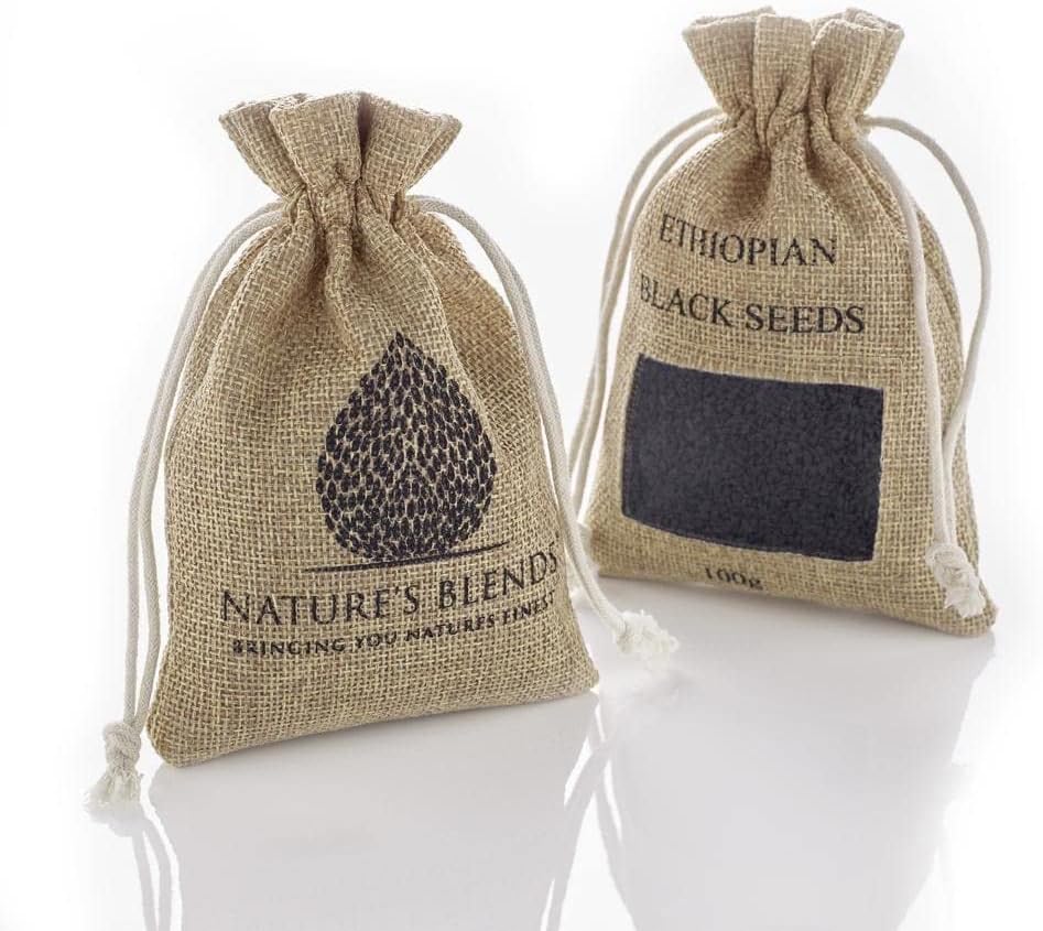 Nature'S Blends 100G X Ethiopian Black Seed - Premium Nigella Sativa Black Cumin Seeds