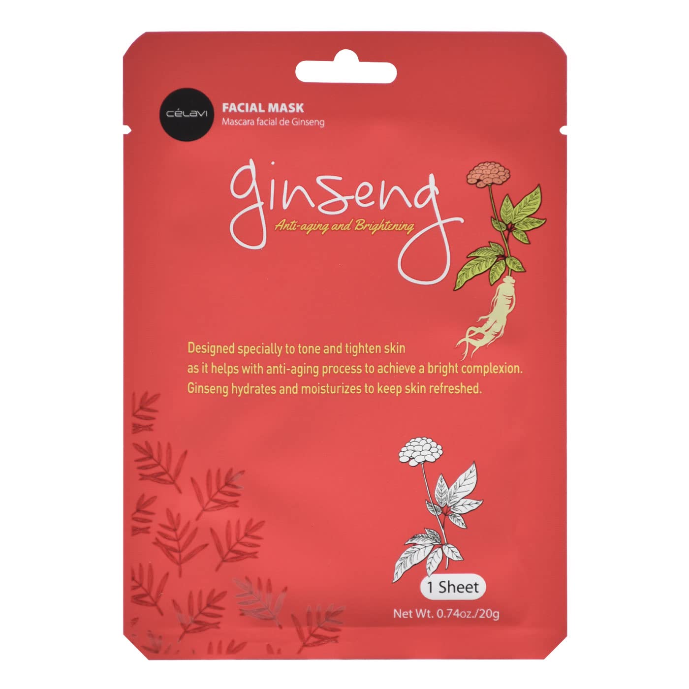 celavi Essence Facial Face Mask 12 Sheets K-Beauty Skincare Korea Skin Care Moisturizing C type : Beauty & Personal Care