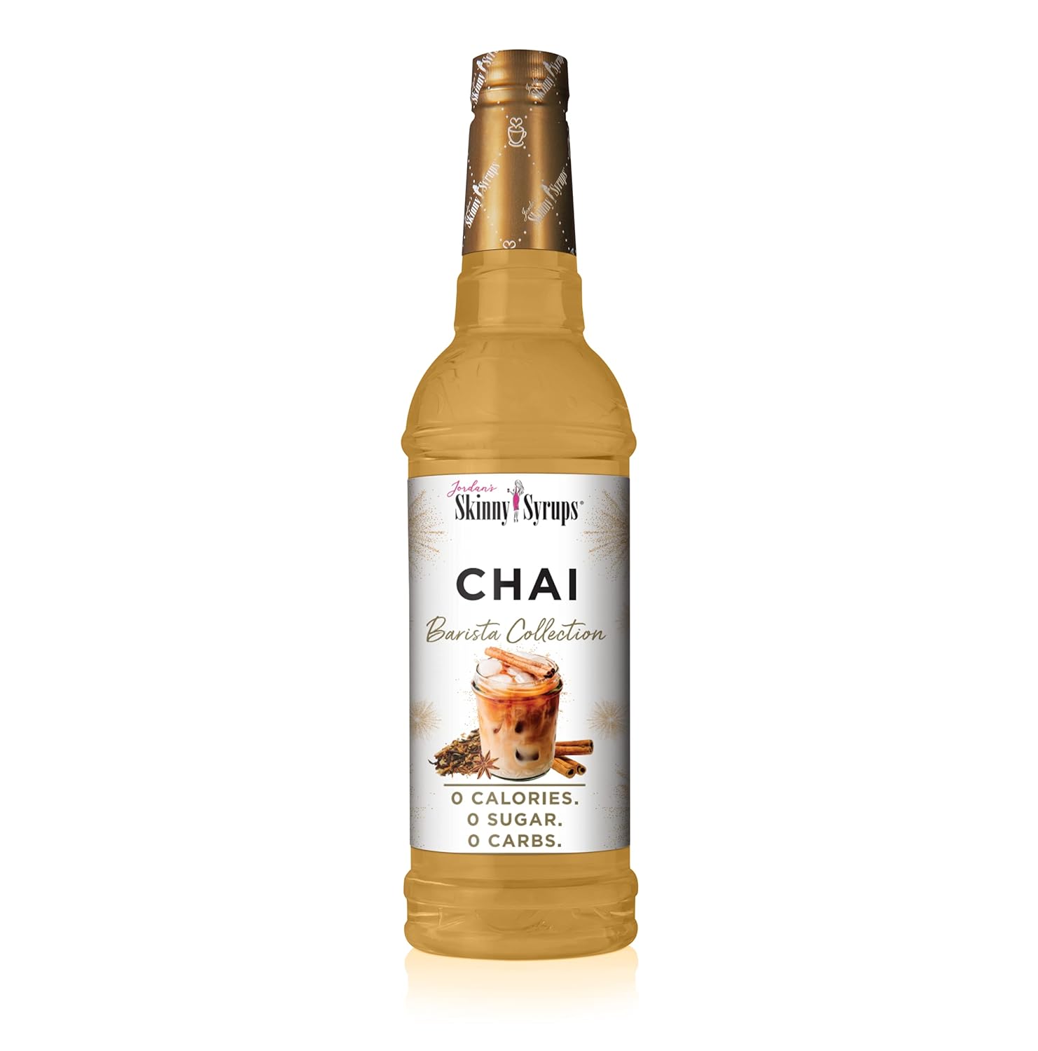 Jordan'S Sugar Free Chai Syrup - 25.4Oz, Gluten Free, Keto, For Coffee, Latte, Shakes