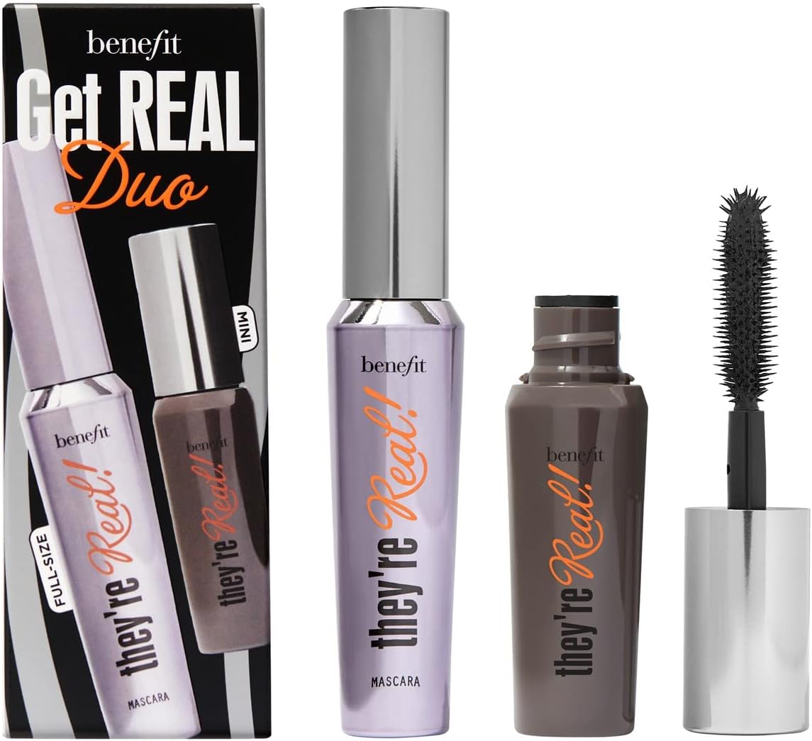 Benefit Get Real Duo Full-size & mini lengthening mascaras