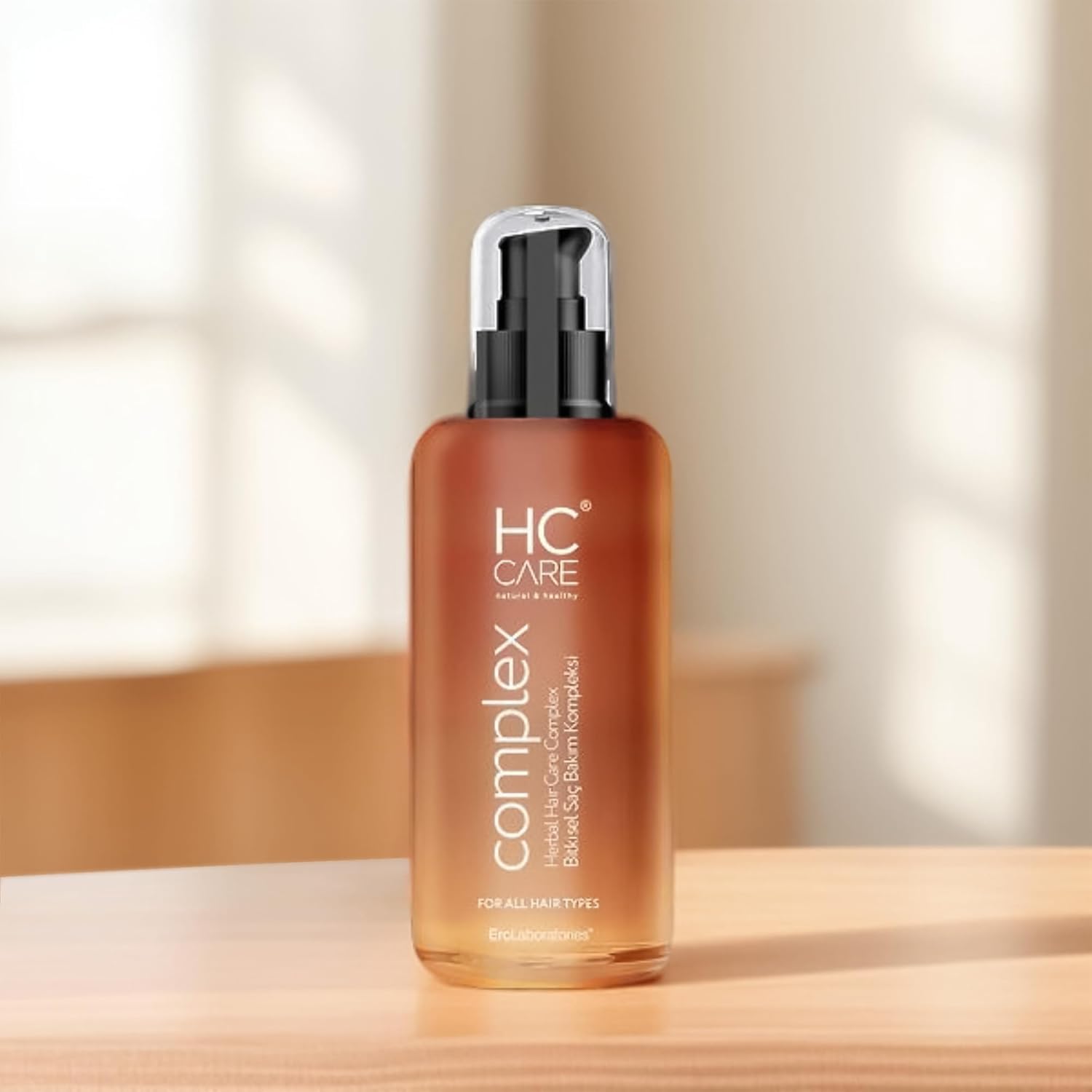 Hc Complex 100% Herbal Hair Care Lotion 200 Ml Anti Frizz Hair Strengthening All Natural Hair Types, Damaged, Dry, Thickening, Fine Nourishing Hair Growth, Smoothing Hair Mask