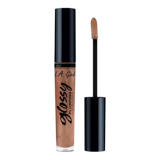 L.A. Girl Glossy Plumping Lipgloss, Fancy Glg925 : Beauty & Personal Care