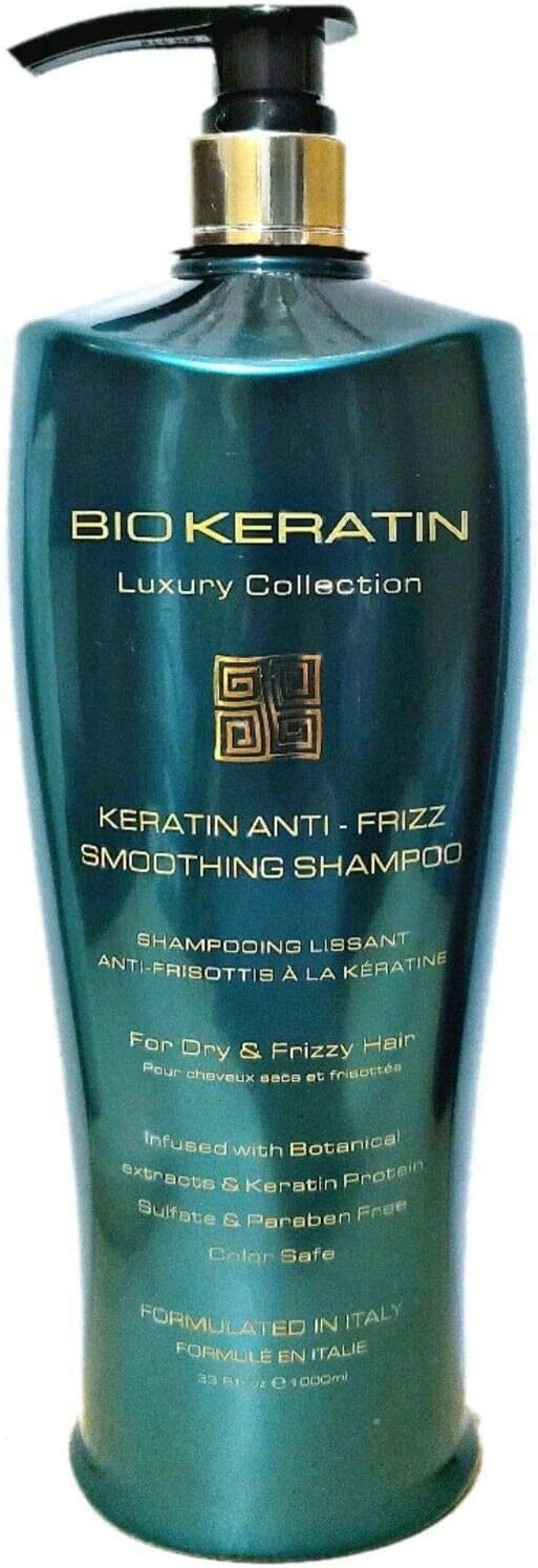 Bio Keratin Luxury Collection Anti-Frizz Smoothing Shampoo 33.8Oz