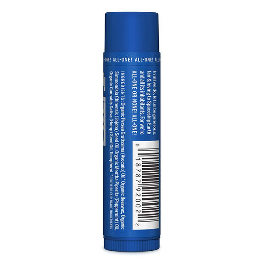 Dr. Bronner'S - Organic Lip Balm (Peppermint, 0.15 Ounce, 6-Pack) - Made With Organic Beeswax And Avocado Oil, For Dry Lips, Hands, Chin Or Cheeks, Jojoba Oil For Added Moisture, Cooling And Hydrating