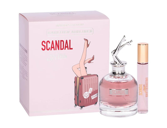 Jean Paul Gaultier Scandal 2-Pieces Travel Set For Women (2.7 Oz Eau De Parfume Spray + 0.68 Oz Eau De Parfume Spray) : Beauty & Personal Care