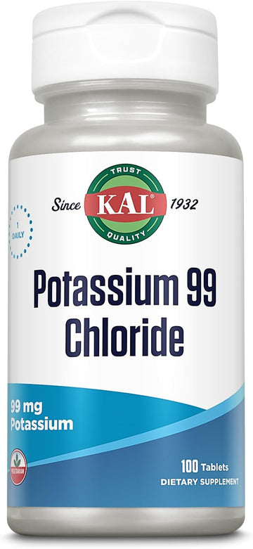 Kal 99 Mg Potassium Chloride, 100 Tabs