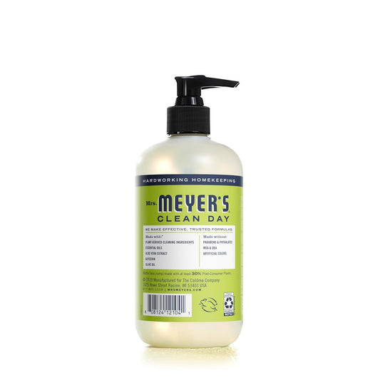 Mrs. Meyer'S Clean Day Hand Soap, Made With Essential Oils, Biodegradable Formula, Lemon Verbena, 12.5 Fl. Oz