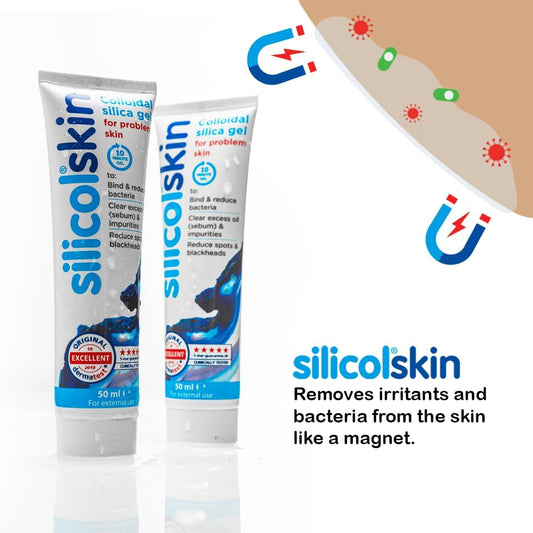 Silicolskin - For Spots, Blackheads, And Oily Skin - A Clinically Tested Solution - 50Ml