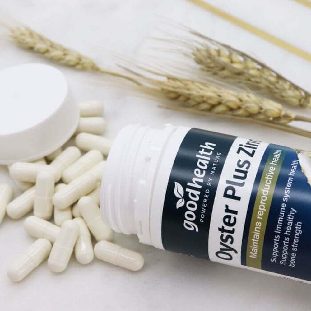 Goodhealth Oyster Plus – 60 Capsules – Marine Nutrient Supplement With Zinc And Taurine For Health And Vitality – Supports Immune And Reproductive Healt : Health & Household