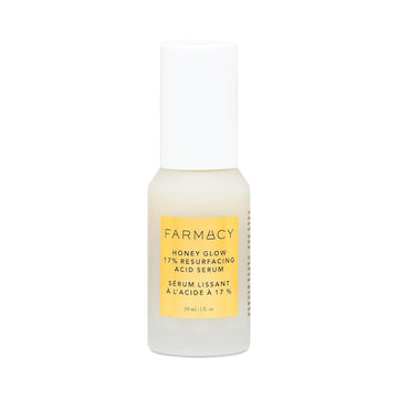 Farmacy Face Exfoliator Serum - Honey Glow 17% Aha + Bha Liquid Exfoliant & Salicylic Acid Serum - Resurfacing Skin Care For Reduced Pores + Texture - Hydrates Skin For An Overall Glow (30Ml)