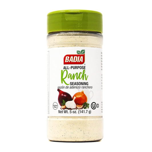 Badia Ranch All Purpose Seasoning, 5 Ounce (Pack of 6), Off White w/Parsley