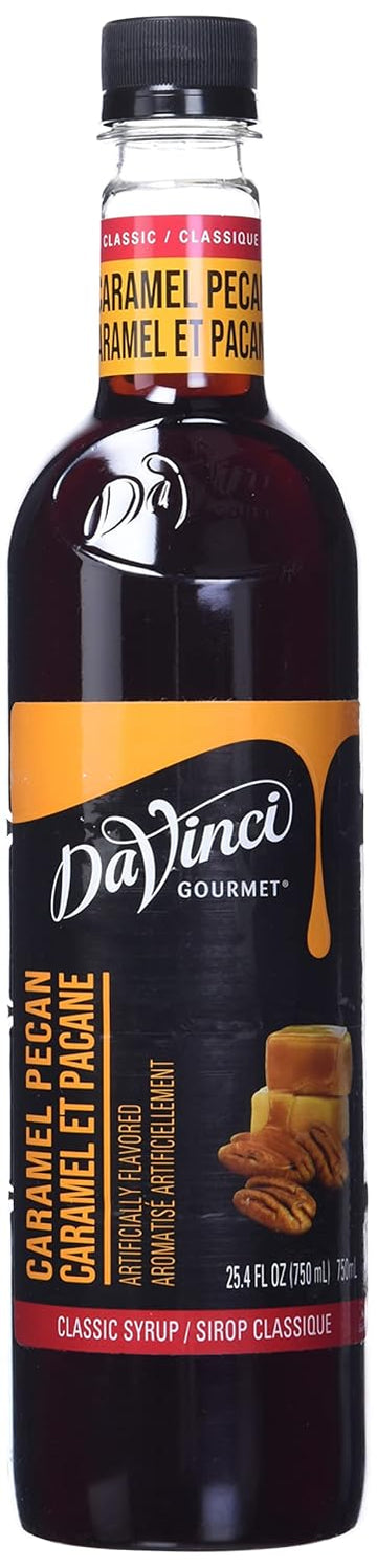 Davinci Gourmet Classic Caramel Pecan Syrup, 25.4 Fluid Ounce (Pack Of 1)