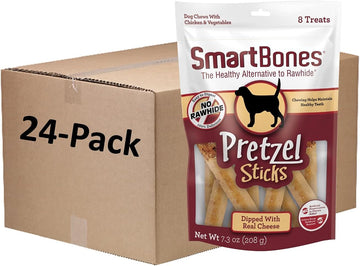 Smartbones No Artificial Colors Or Preservatives Pretzel-Style Chews, Treat Your Dog To A Fun Shapped Rawhide-Free Chew