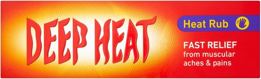 6 x Deep Heat Heat Rub 100g : Amazon.co.uk: Health & Personal Care