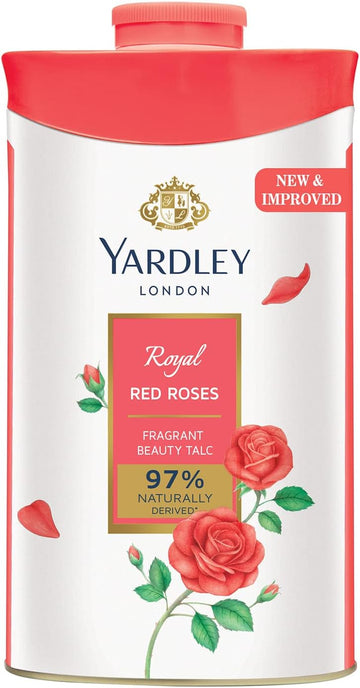 Yardley Red Rose Perfumed Talc 250 G