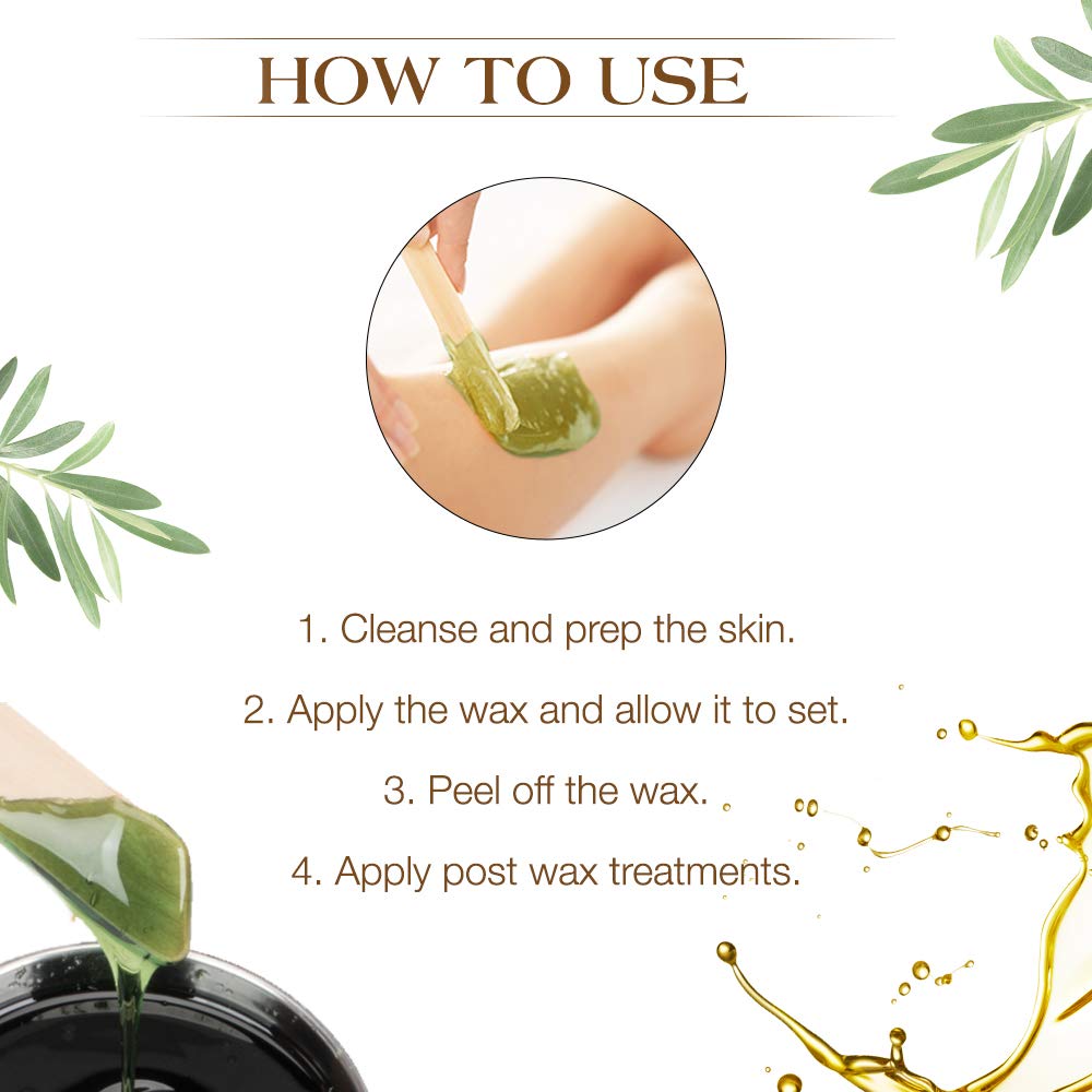 Gigi Olive Oil Flex Wax Hair Removal Wax, 13 Oz : Beauty & Personal Care