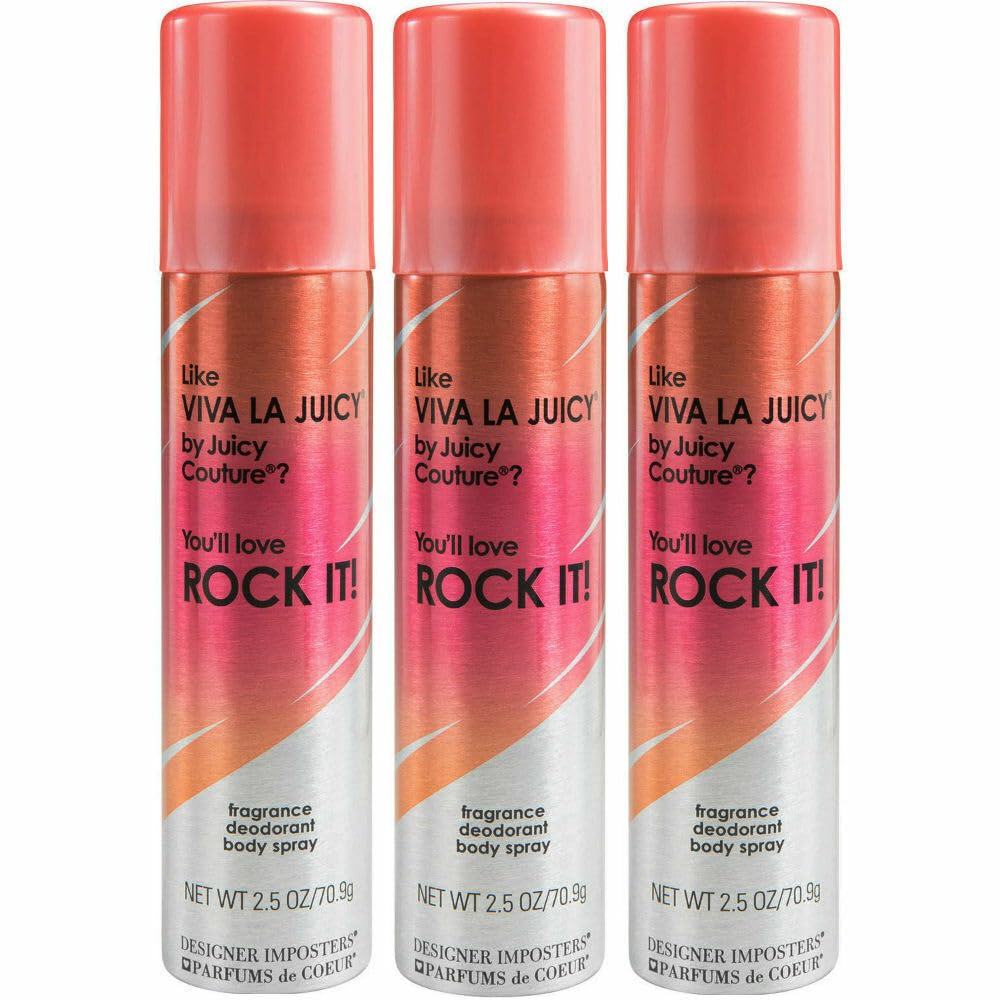 Parfums De Coeur Rock It Body Spray (3) : Beauty & Personal Care