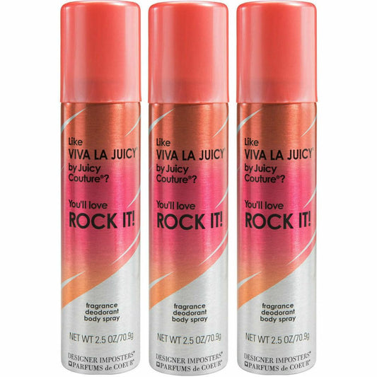 Parfums De Coeur Rock It Body Spray (3) : Beauty & Personal Care