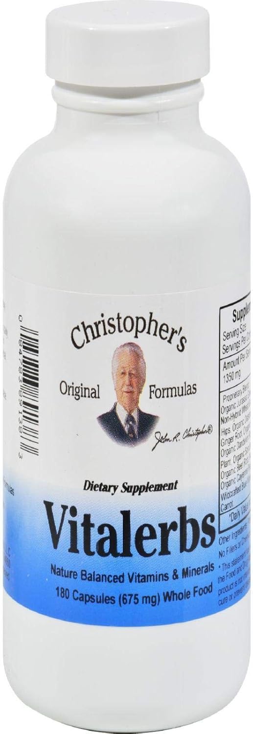 Dr. Christopher's Formulas - Vitalerbs 180 Vcap