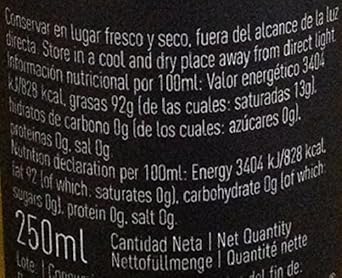 La Chinata Aceite De Oliva Virgen Extra Guin Dilla Extra Virgin Olive Oil With Pepper Onis, 2Er Pack (2 X 250 Ml)