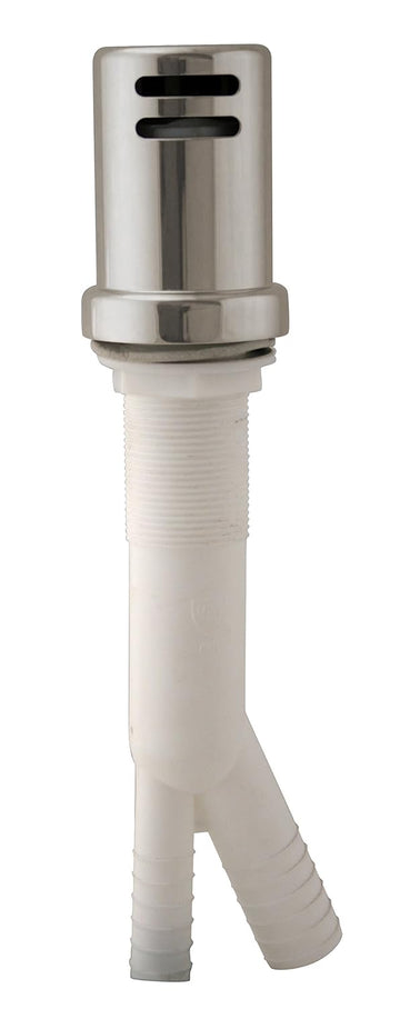 Westbrass A200-1-20 1-3/4" x 2-3/4" Solid Brass Air Gap Cap Kit, Skirted, Stainless Steel