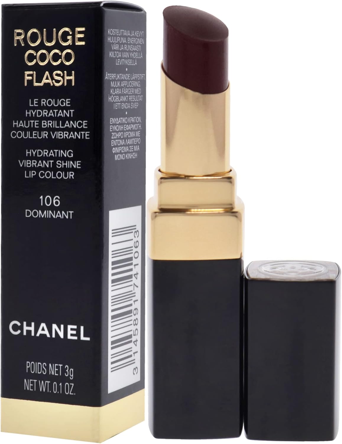 Chanel Rouge Coco Flash 106-Dominant - 1 Unidad