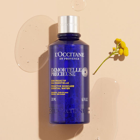 L’Occitane Immortelle Precious Essential Water 6.7 Fl Oz: Tones, Refines Skin Texture, Plumps, With Hyaluronic Acid, 91% Said Pores Appeared Tighter