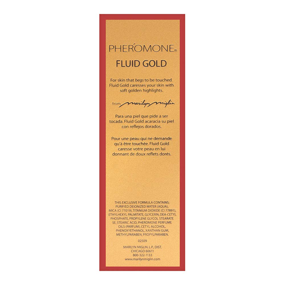 Marilyn Miglin Pheromone Fluid Gold 4.0 Oz/ 118 Ml For Women By 4 Fl Oz : Body Lotions : Beauty & Personal Care