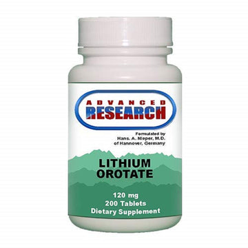 Nci Advanced Research Dr. Hans Nieper Lithium Orotate Tablets 200 Count