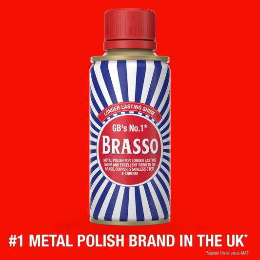 Brasso Metal Polish Liquid 175Ml Pack Of 8