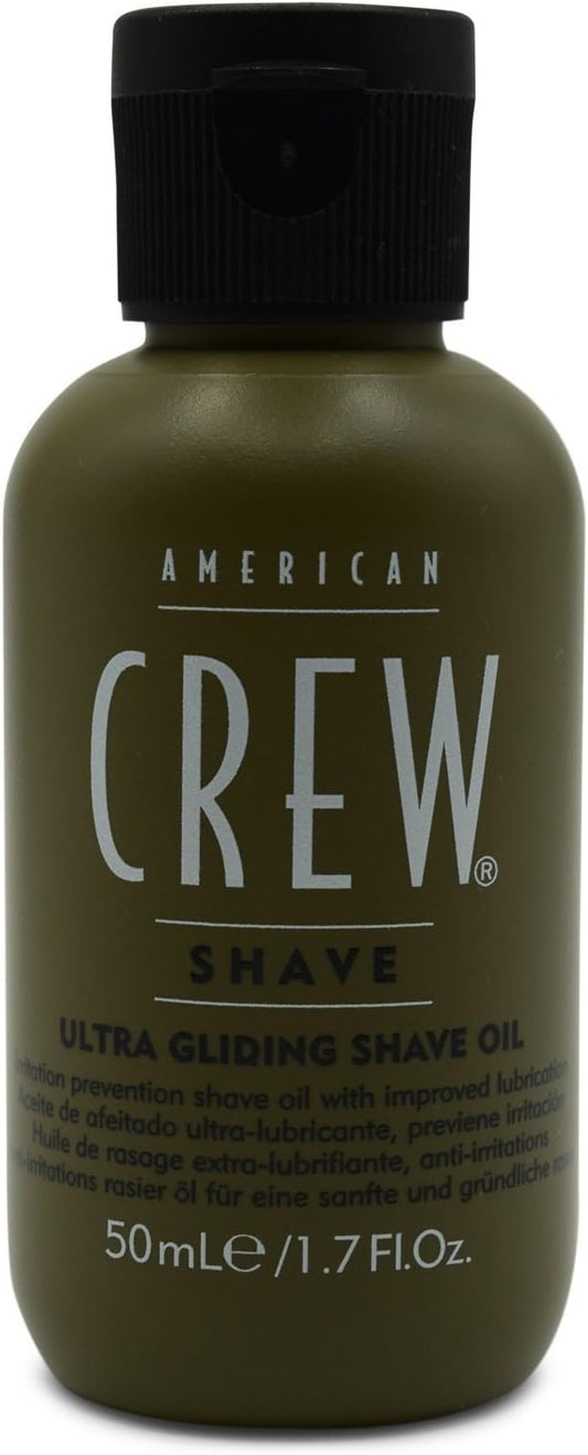 AMERICAN CREW Ultra Gliding Shave Oil, 1.7 Ounce
