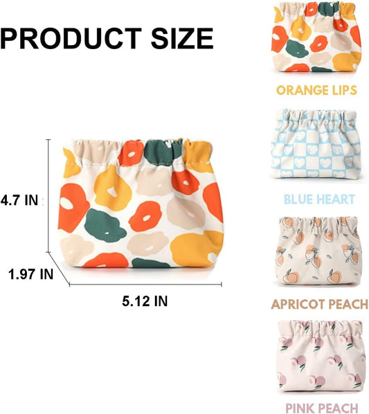 4pcs Sanitary Napkin Storage Bag Portable First Period Bag Pouch for Teen Girls Ladies Women Feminine Product