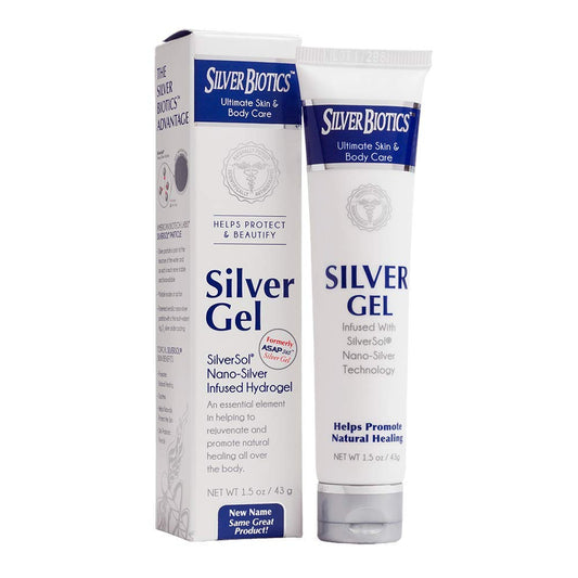 American Biotech Labs Silver Biotics Silver Gel 1.5Oz : Body Gels And Creams : Health & Household
