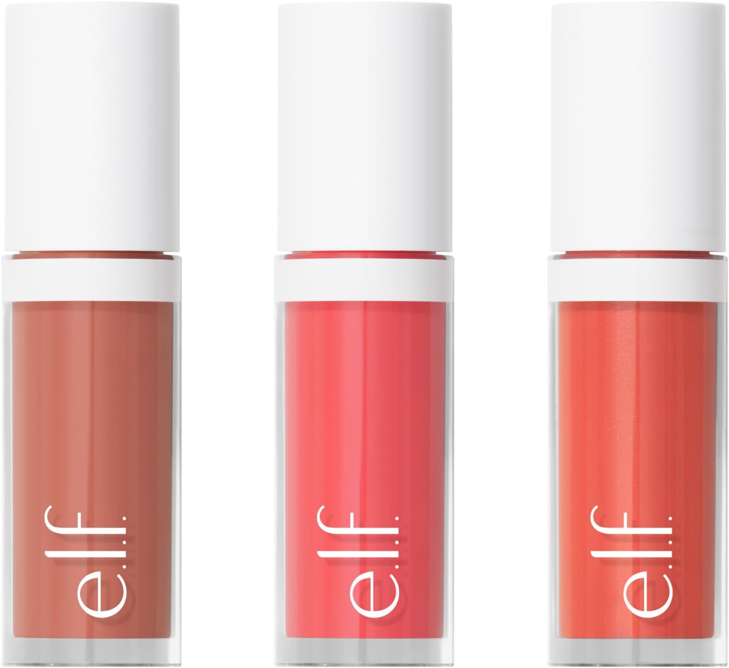 e.l.f. Camo Liquid Blush 3-Pack | Makeup Set for Cheeks, Natural Glow & Dewy Finish, For all Skin Tones, 0.13 Oz (4mL), Vegan | Dusty Rosé, Pinky Promise, Coral Crush : Amazon.co.uk: Beauty