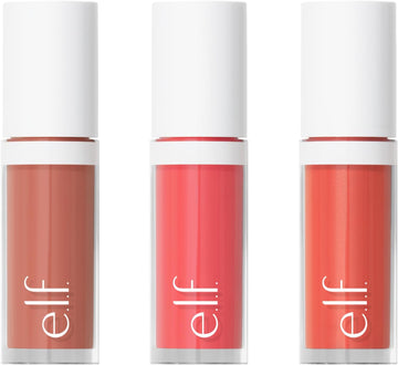 e.l.f. Camo Liquid Blush 3-Pack | Makeup Set for Cheeks, Natural Glow & Dewy Finish, For all Skin Tones, 0.13 Oz (4mL), Vegan | Dusty Rosé, Pinky Promise, Coral Crush : Amazon.co.uk: Beauty